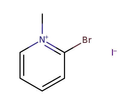Molecular Structure of 52693-56-8 (Pyridinium, 2-bromo-1-methyl-, iodide)