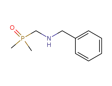Molecular Structure of 97578-20-6 (Benzenemethanamine, N-[(dimethylphosphinyl)methyl]-)