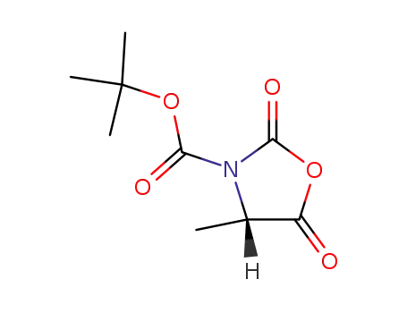 Molecular Structure of 125814-30-4 (BOC-L-ALANINE-NCA)