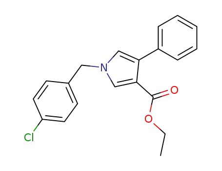 1-(4-Chloro-benzyl)-4-phenyl-1H-pyrrole-3-carboxylic acid ethyl ester