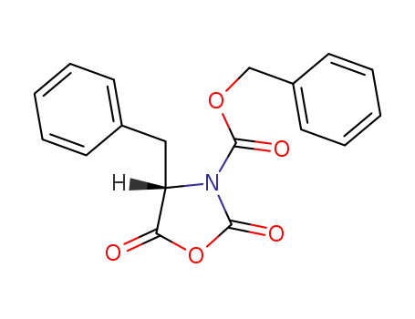 Molecular Structure of 25613-60-9 (Z-L-Phenylalanine N-carboxyanhydride)