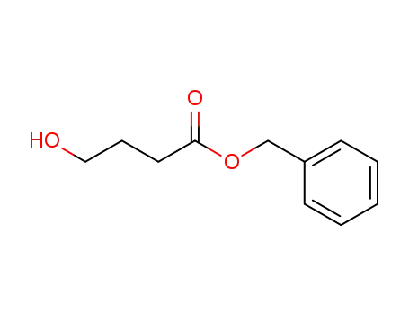 Molecular Structure of 91970-62-6 (Butanoic acid, 4-hydroxy-, phenylmethyl ester)