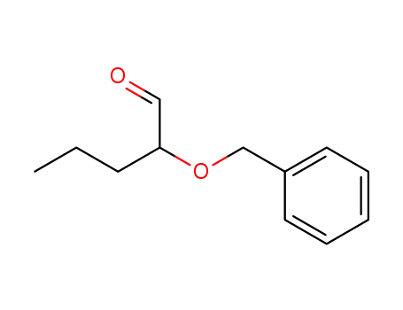 Molecular Structure of 138832-29-8 (Pentanal, 2-(phenylmethoxy)-)