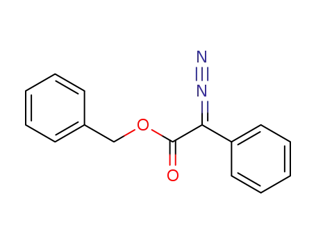 Molecular Structure of 218792-82-6 (Benzeneacetic acid, a-diazo-, phenylmethyl ester)