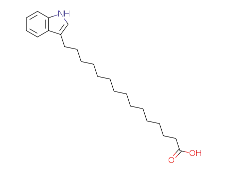 ω-(3-indolyl)pentadecanoic acid