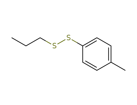 Molecular Structure of 61565-49-9 (Disulfide, 4-methylphenyl propyl)