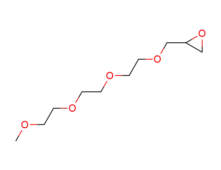 Molecular Structure of 73692-54-3 (2-((2-(2-(2-Methoxyethoxy)ethoxy)ethoxy)methyl)oxirane)