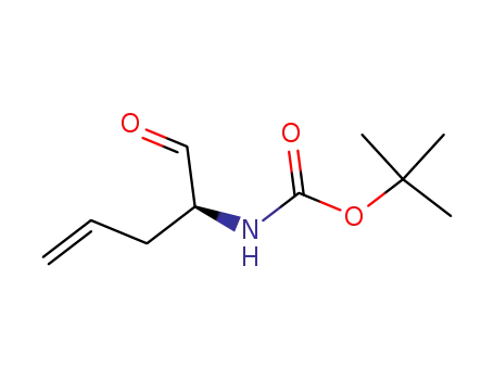 Carbamic acid, (1-formyl-3-butenyl)-, 1,1-dimethylethyl ester, (S)-