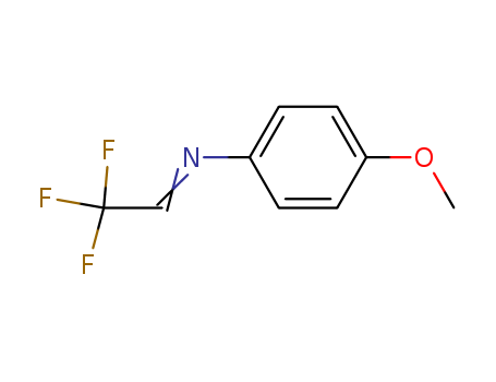 N-(2,2,2-Trifluoroethylidene)-4-methoxyaniline