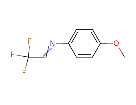 N-(2,2,2-Trifluoroethylidene)-4-methoxyaniline