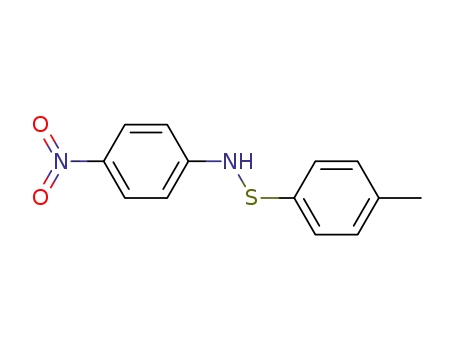 Molecular Structure of 105731-83-7 (Benzenesulfenamide, 4-methyl-N-(4-nitrophenyl)-)