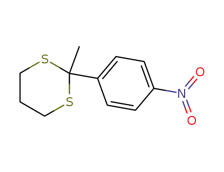 2-methyl-2-(4-nitrophenyl)-1,3-dithiane