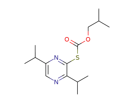 isobutyl S-3,6-diisopropylpyrazin-2-ylthiolcarbonate