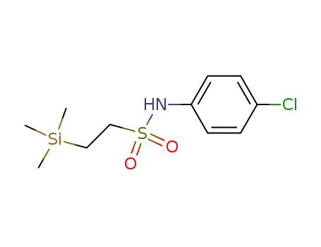 2-Trimethylsilanyl-ethanesulfonic acid (4-chloro-phenyl)-amide