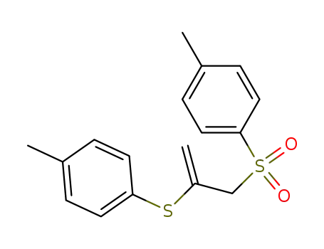 3-p-tolylsulphonyl-2-p-tolylthiopropene