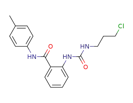 N-(4-Methylphenyl)-2-<3-(3-chloropropyl)ureido>benzamide