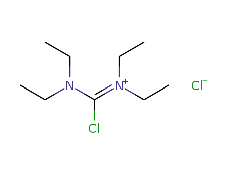 Molecular Structure of 70976-93-1 (Ethanaminium, N-[chloro(diethylamino)methylene]-N-ethyl-, chloride)
