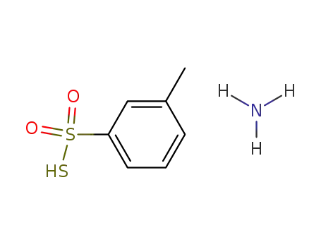 Toluene-3-thiosulfonic acid; compound with ammonia