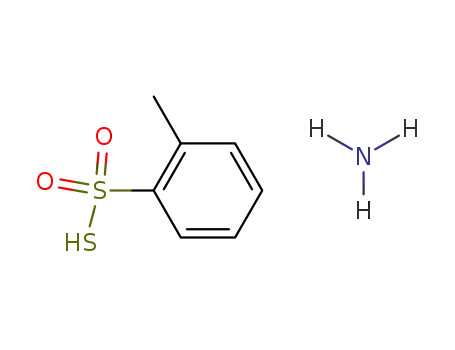 Toluene-2-thiosulfonic acid; compound with ammonia