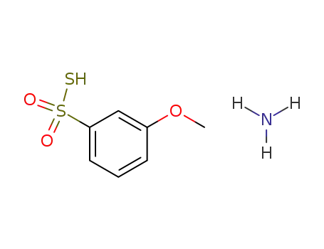3-Methoxy-benzenethiosulfonic acid; compound with ammonia