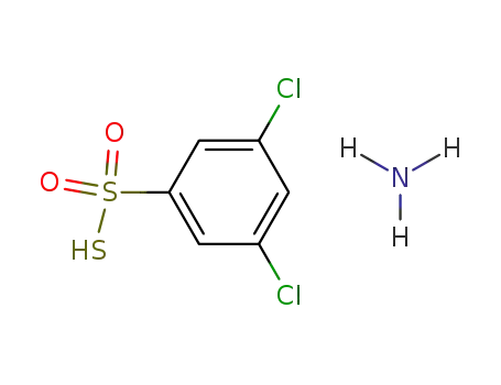 3,5-Dichloro-benzenethiosulfonic acid; compound with ammonia