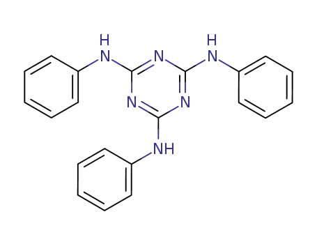 Molecular Structure of 1973-05-3 (N,N',N''-triphenyl-1,3,5-triazine-2,4,6-triamine)