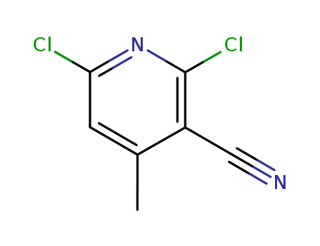 2，6-Dichloro-3-cyano-4-methylpyridine