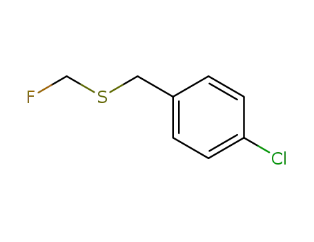 (4-chlorobenzyl)(fluoromethyl)sulfane