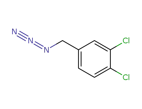 Molecular Structure of 99613-63-5 (1-(azidomethyl)-3,4-dichlorobenzene)