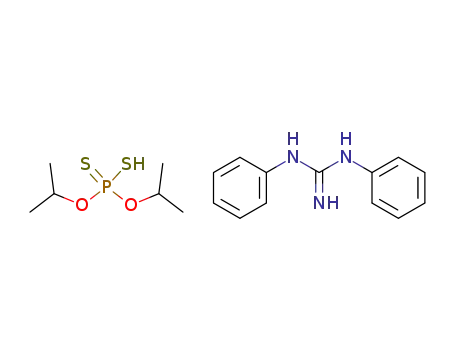 N,N'-Diphenyl-guanidine; compound with dithiophosphoric acid O,O'-diisopropyl ester