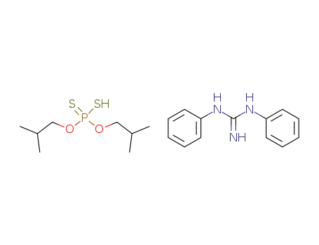 N,N'-Diphenyl-guanidine; compound with dithiophosphoric acid O,O'-diisobutyl ester