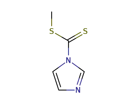 Molecular Structure of 74734-11-5 (1-(METHYLDITHIOCARBONYL)IMIDAZOLE)