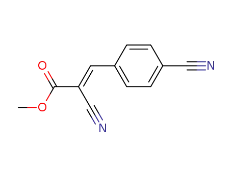(E)-methyl 2-cyano-3-(4-cyanophenyl)acrylate