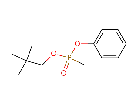 Molecular Structure of 88065-74-1 (Phosphonic acid, methyl-, 2,2-dimethylpropyl phenyl ester)