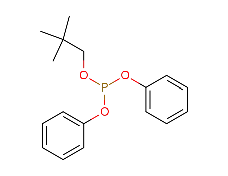 Molecular Structure of 80705-49-3 (Phosphorous acid, 2,2-dimethylpropyl diphenyl ester)