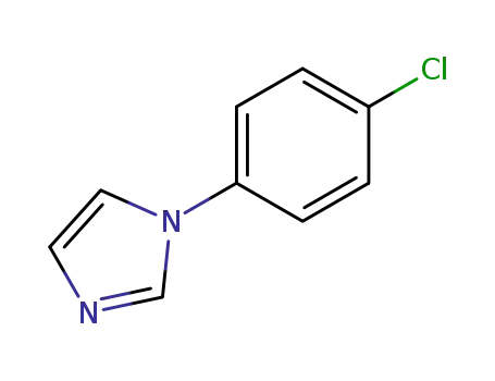 Molecular Structure of 51581-54-5 (1-(4-CHLOROPHENYL)IMIDAZOLE)