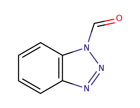 Molecular Structure of 72773-04-7 (1H-Benzotriazole-1-carboxaldehyde)