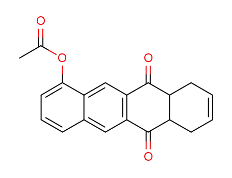 Acetic acid 6,11-dioxo-6,6a,7,10,10a,11-hexahydro-naphthacen-1-yl ester