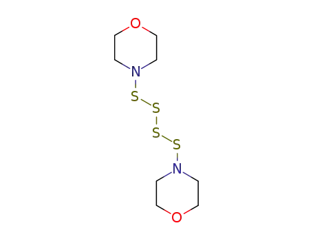 Molecular Structure of 16131-53-6 (1,4-Dimorpholino-1,2,3,4-tetrathiabutane)