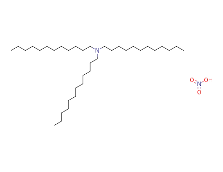 Molecular Structure of 2305-34-2 (1-Dodecanamine, N,N-didodecyl-, nitrate)
