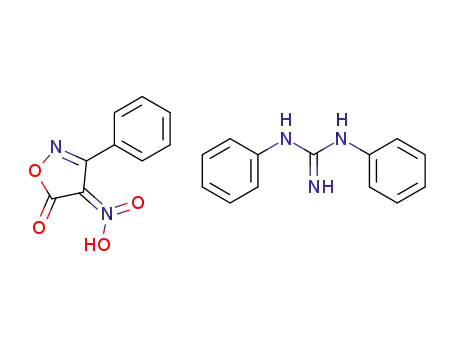 1,3-diphenylguanidinium 5-oxo-3-phenyl-4,5-dihydroisoxazole-4-nitronate