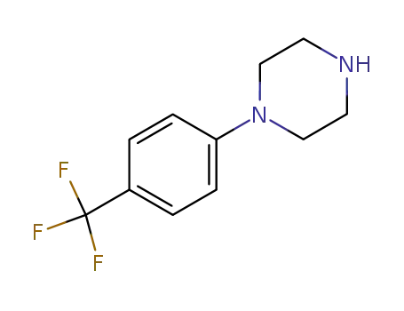 Molecular Structure of 30459-17-7 (1-(4-Trifluoromethylphenyl)piperazine)
