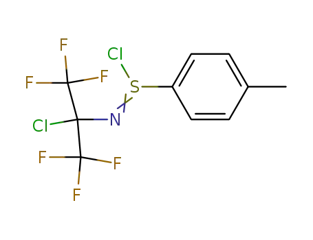 N-(2-chlorohexafluoroisopropyl)-p-toluenesulfinimidoyl chloride