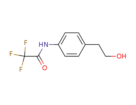 Molecular Structure of 115166-92-2 (Acetamide, 2,2,2-trifluoro-N-[4-(2-hydroxyethyl)phenyl]-)