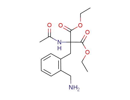 diethyl 2-acetamido-2-(2-(aminomethyl)benzyl)malonate