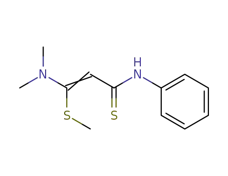 (Z)-3-Dimethylamino-3-methylsulfanyl-N-phenyl-thioacrylamide