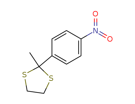 1,3-Dithiolane,2-methyl-2-(4-nitrophenyl)-