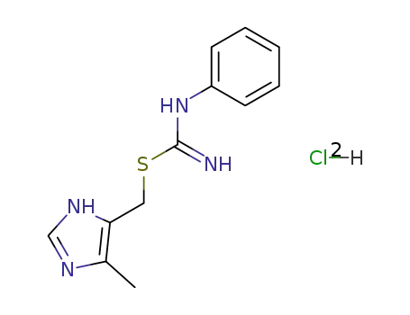 1-phenyl-2-(4-methyl-5-imidazolylmethyl)isothiourea dihydrochloride