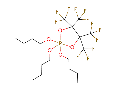 2,2,2-Tributoxy-4,4,5,5-tetrakis-trifluoromethyl-2λ5-[1,3,2]dioxaphospholane