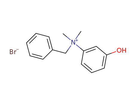 benzyl-(3-hydroxyphenyl)-dimethylazanium bromide